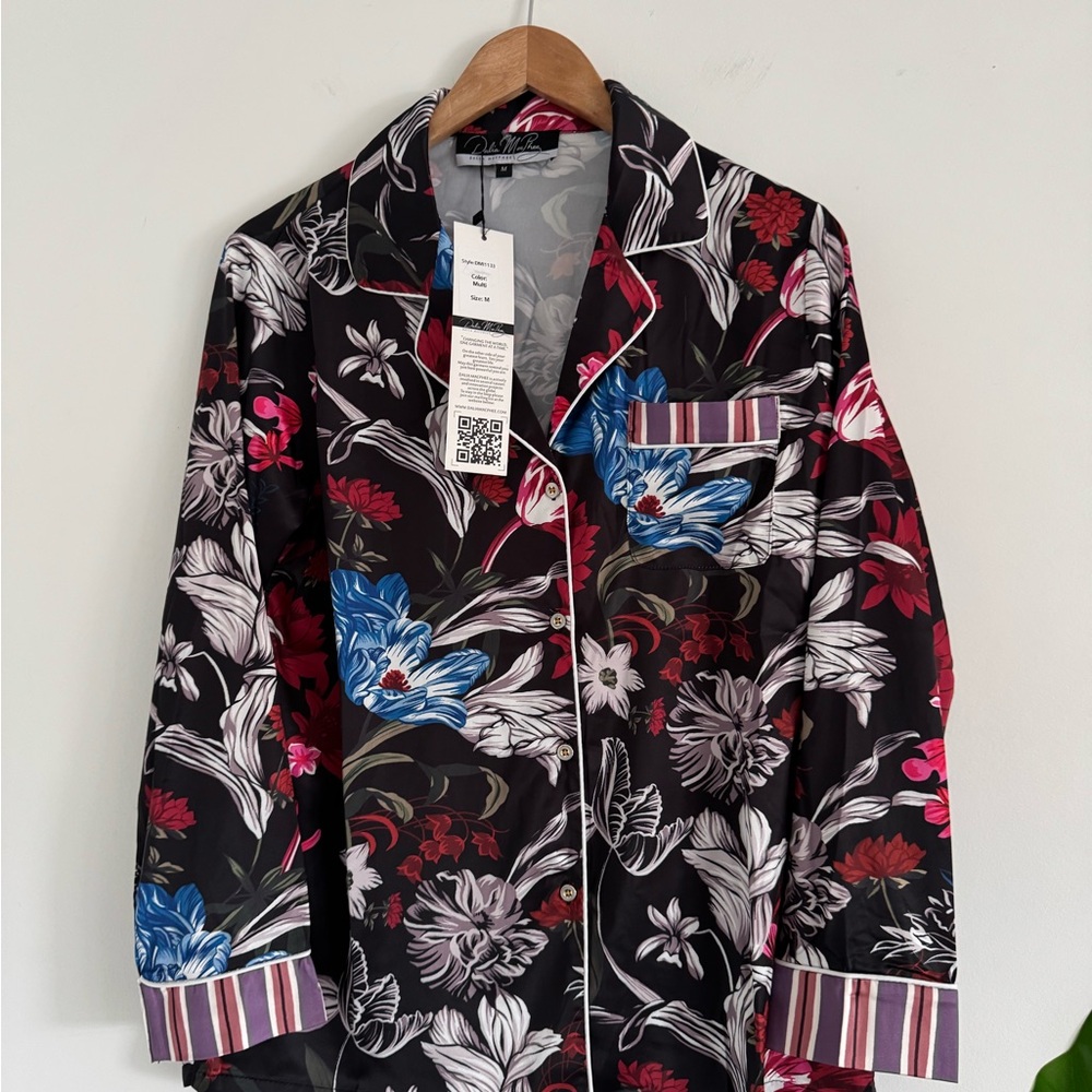 Floral Women's Pajama Top